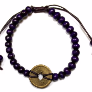 Pulseras Feng Shui - Púrpura