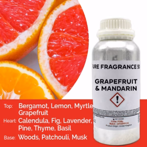 Grapefrukt Og Mandarin Duftolje Koncentrert / Ren - 500ml