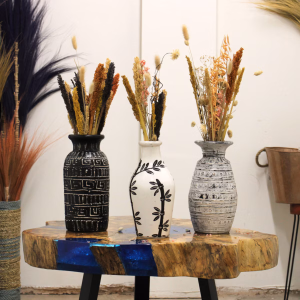 Gresk Rett Vase - Sjokolade - Bilde 2