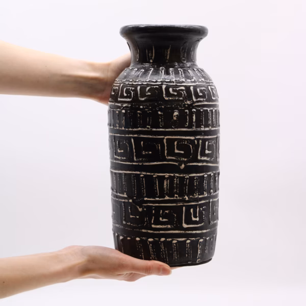 Gresk Rett Vase - Sjokolade - Bilde 3