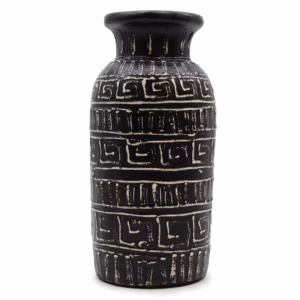 Gresk Rett Vase - Sjokolade