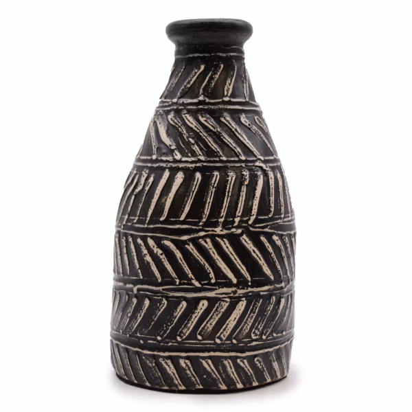Greek Taper Vase - Sjokolade