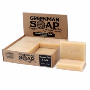 Lugnande Kokosnöt - Greenman Tvålar 100g - Greenman Soap 100g