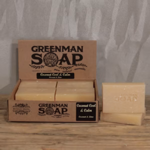 Lugnande Kokosnöt - Greenman Tvålar 100g - Greenman Soap 100g