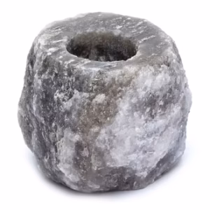 Grå Saltkrystall Lysestake 600-800G