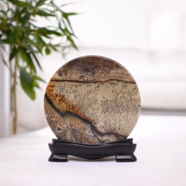 Guohua Picture Stones - Skive - 100 mm (Ca. 140 G) - Bilde 3