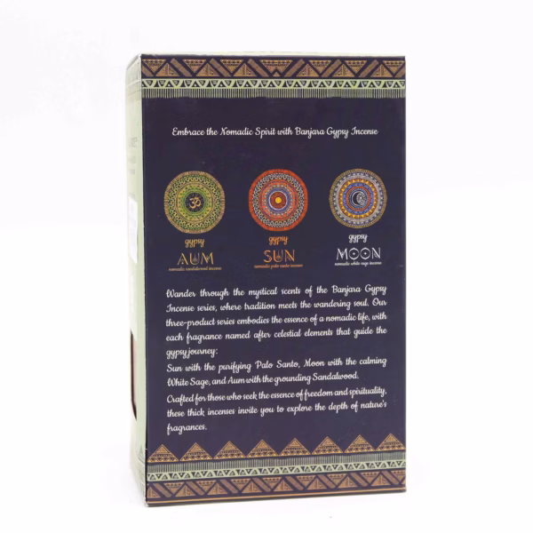 Gypsy Nomadic Røkelse - Palo Santo - Sun - Bilde 5