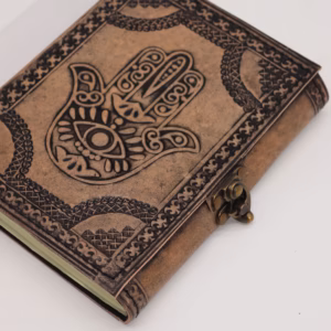 Cuaderno Hamsa - Gris Antiguo