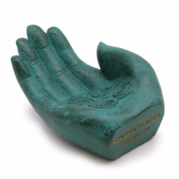 Hand Incense Burner - Strength (Green) - Image 2