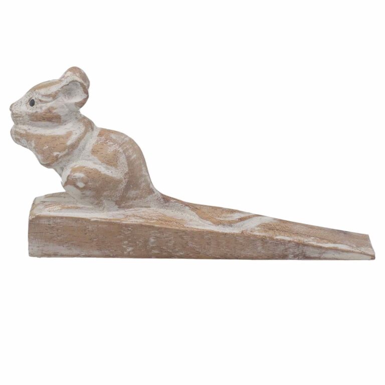Hand-carved-Doorstop-Dormouse