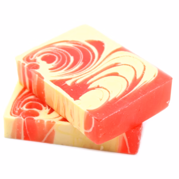 Hand-crafted Soap - Strawberry - Slice 115g approx