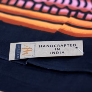 Arte de Pared de Algodón - Hamsa