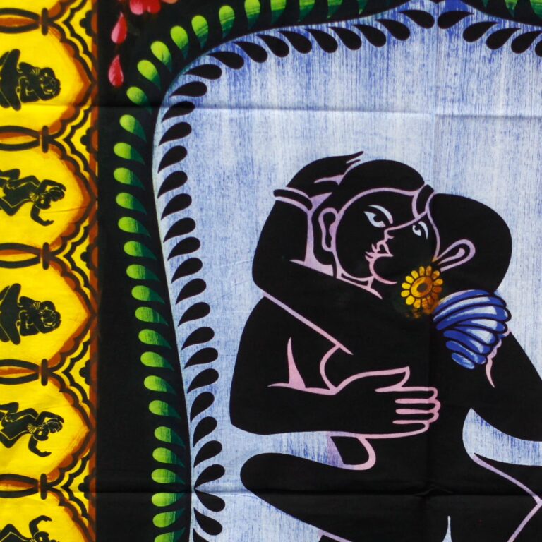 Handbrushed-Cotton-Wall-Art-Kamasutra