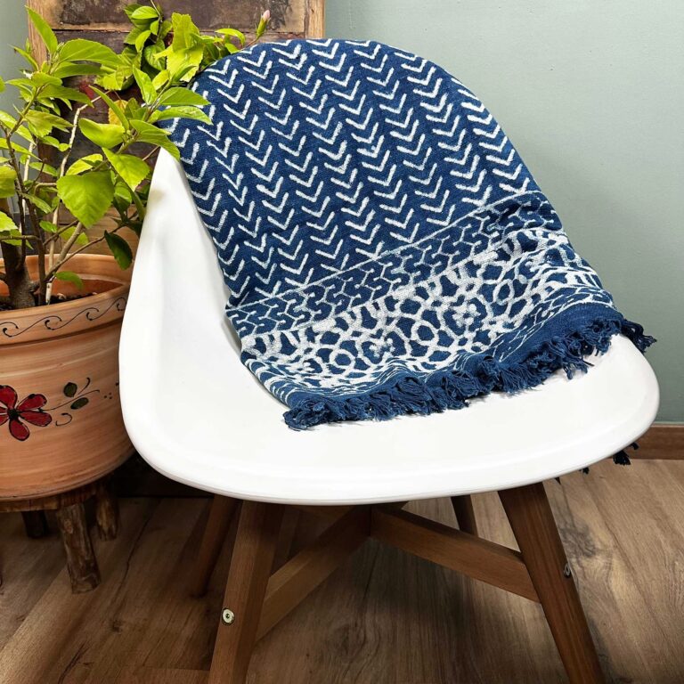 Handmade-Indigo-Throw-170x120cm-Seedha-Arrows