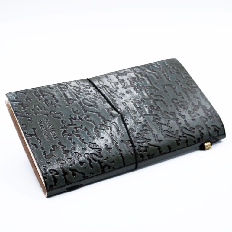 Handmade-Leather-Journal-Good-Ideas-and-Other-Dreams-Grey-80-pages