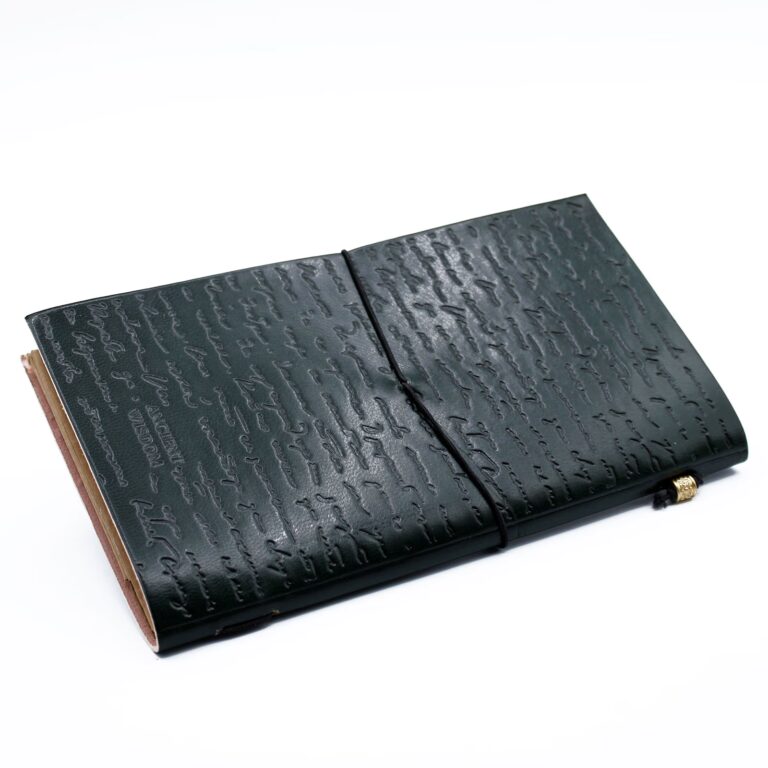 Handmade-Leather-Journal-If-a-Story-is-in-You-Green-80-pages