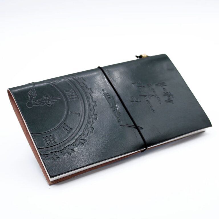 Handmade-Leather-Journal-If-a-Story-is-in-You-Green-80-pages