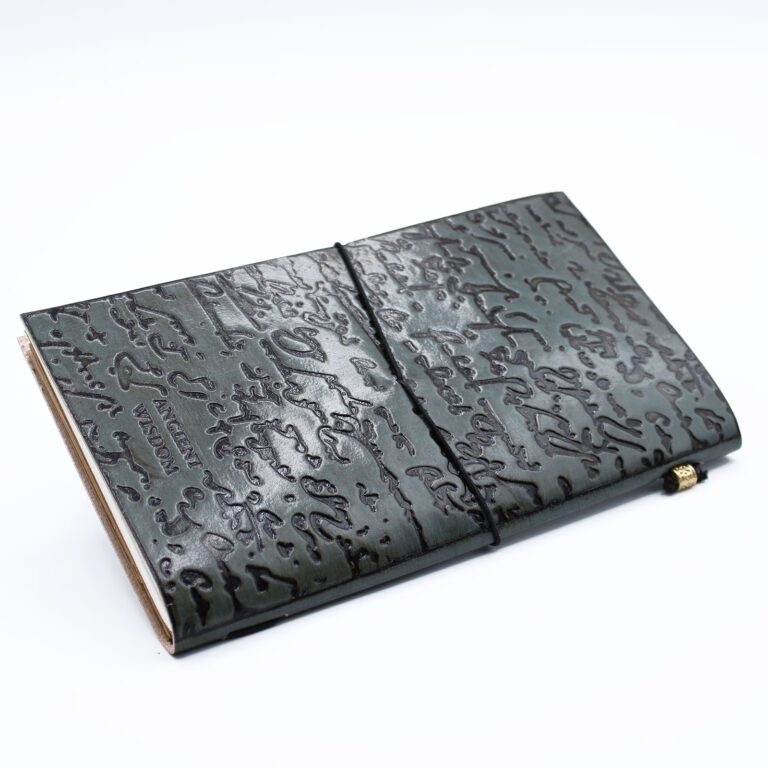 Handmade-Leather-Journal-Important-Things-To-Do-Grey-80-pages