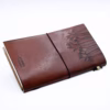 Handmade Leather Journal - True Friends - Brown (80 pages) - Image 2