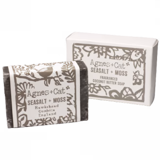 Handmade Soap - Seasalt And Moss 140g