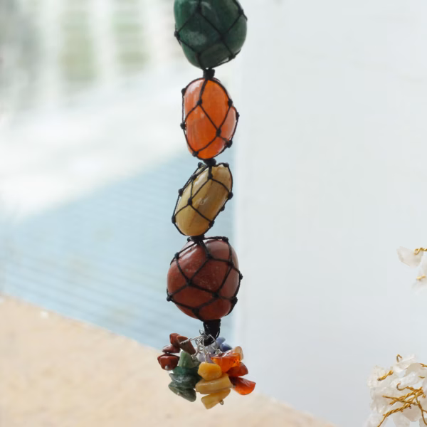 Hengende Chakra Stone Anheng - Seven Chakra Chips - Bilde 3