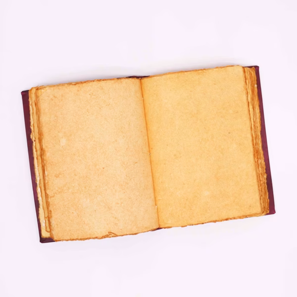 Heafty Red Tan Book - Hamsa-Dekor I Sink - 200 Sider Med Dekkede Kanter - 26X18 Cm - Bilde 3