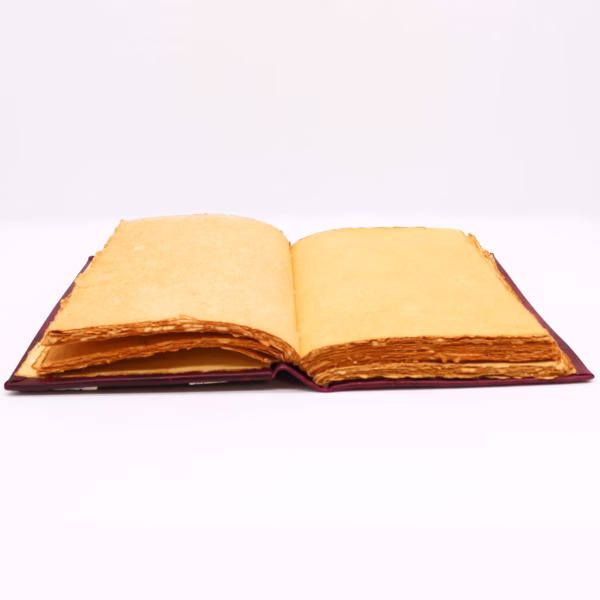 Heafty Red Tan Book - Hamsa-Dekor I Sink - 200 Sider Med Dekkede Kanter - 26X18 Cm - Bilde 4