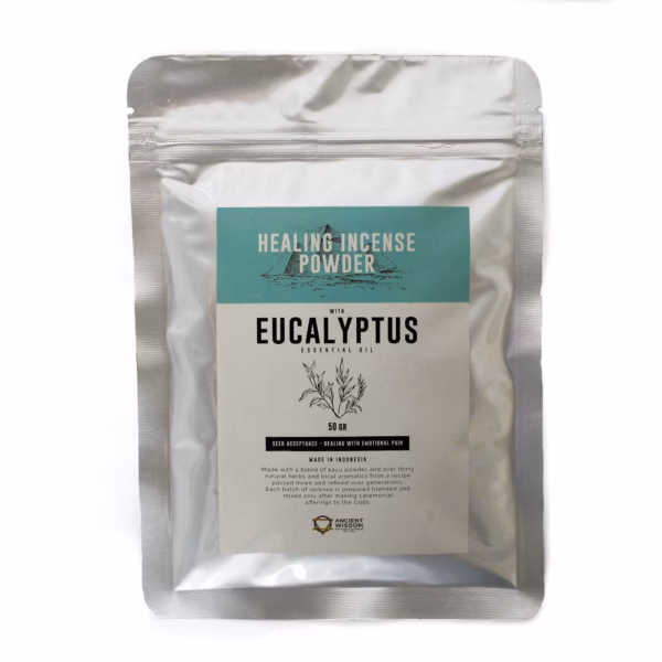 Healing Røkelsepulver - Eukalyptus 50gm