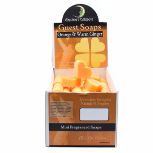 Heart Guest Soaps - Orange & Warm Ginger 10Pcs