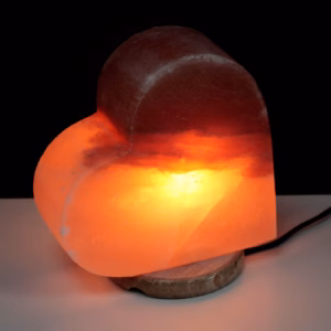 Hjerteformet Himalaya - Saltlampe