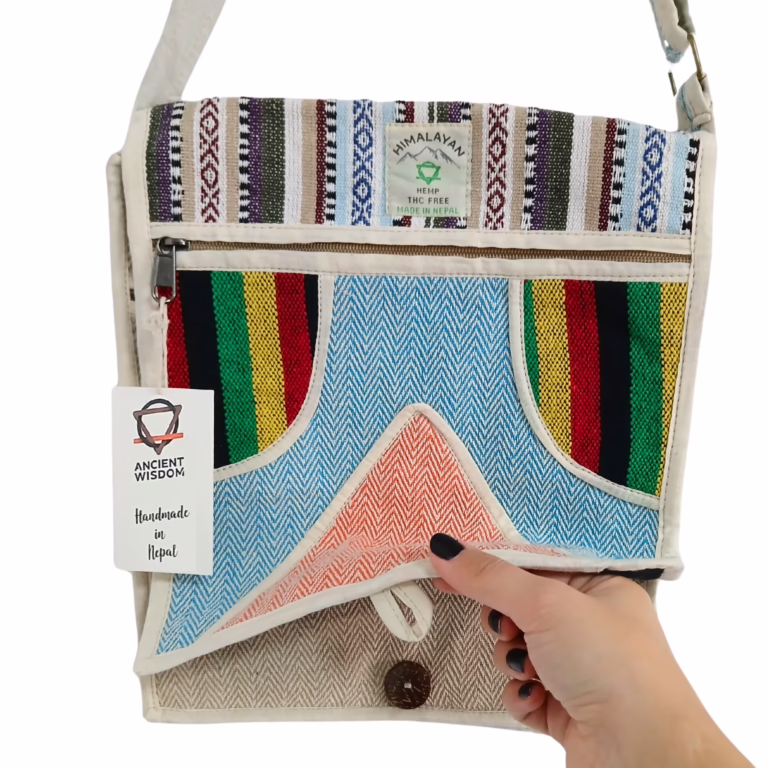 Hemp-Laptop-Messenger-Bag-Triangle