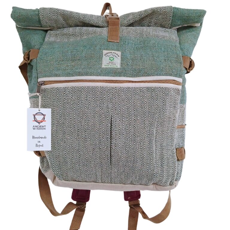 Hemp-Trekking-Rolling-Backpack-Sage