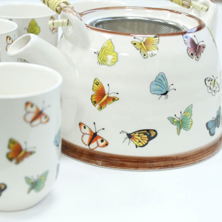 Herbal-Teapot-Set-Butterflies