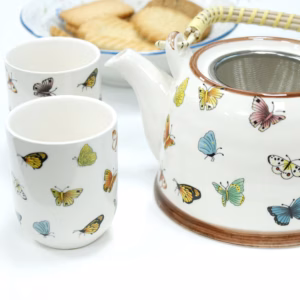 Herbal Teapot Set - Butterflies