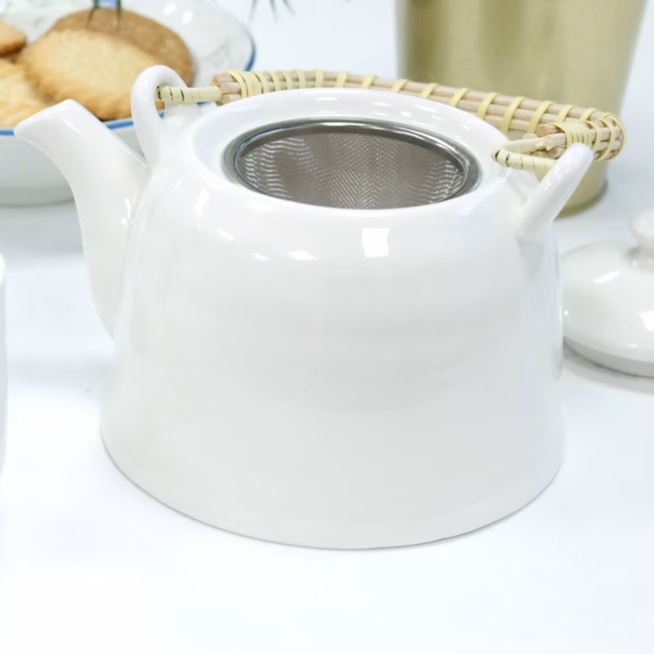 Set de Thé Traditionnel -  Blanc Classique – Image 5