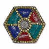 Hex Plate Tibetansk Dekorholder For Kjegler Og Pinner