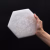 Hexagonal Selenitplatten 18cm - Richtung & Entscheidung – Bild 2