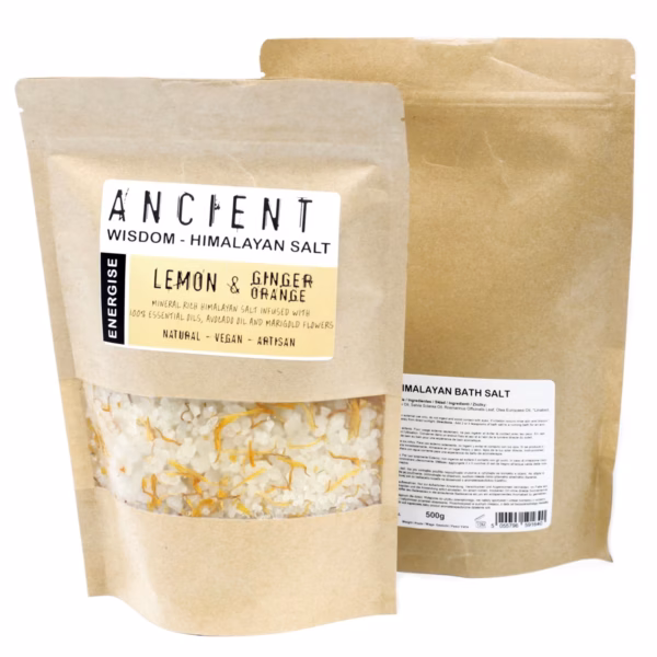 Himalayan Bath Salt Blend 500g - Energise 