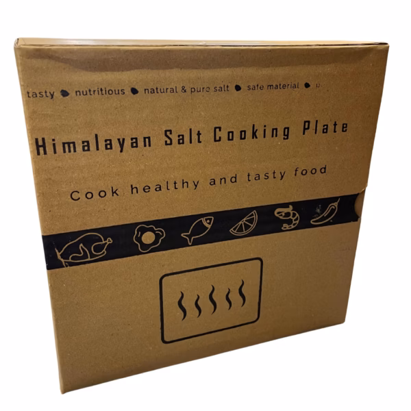 Kokeplate Med Himalayasalt - Rund - 20X20X5Cm - Bilde 5