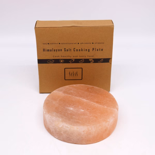Kokeplate Med Himalayasalt - Rund - 20X20X5Cm - Bilde 9