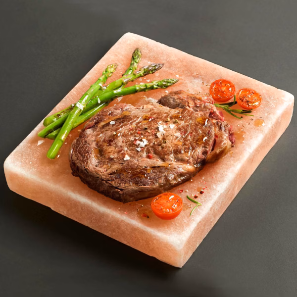 Himalayasalt Kokeplate - Firkantet - 20X20X5Cm - Bilde 9