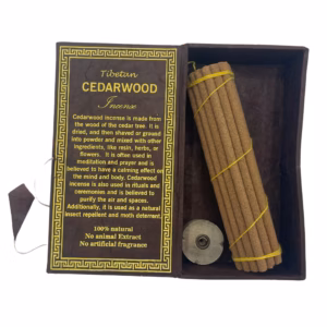 Himalaya - Sugandhit - Dhoop - Räucherstäbchen - Geschenkset - Zedernholz
