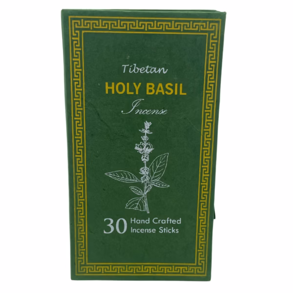 Himalaya Sughandit Dhoop Røkelse Gavesett - Hellig Basilikum - Bilde 3