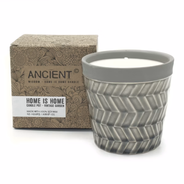 Home is Home Candle Pots - Vintage Garden - Image 3