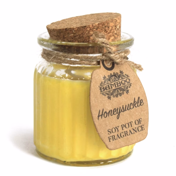 Honeysuckle Soy Pot Of Fragrance Candle