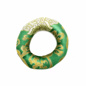 Hoop Cushion 10cm - For 12-14cm Singing Bowl - Green