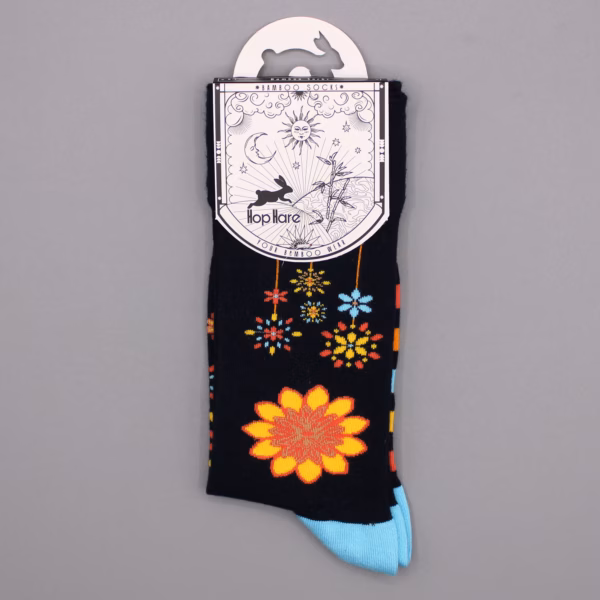 Hop Hare Bambussokker (36-40) - Mandala Flowers - Bilde 2