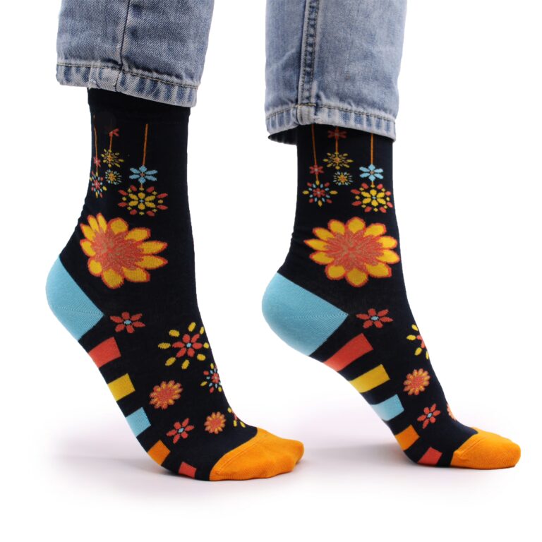 Hop-Hare-Bamboo-Socks-36-40-Mandala-Flowers
