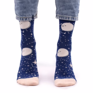 Hop Hare Bamboo Socks - 36-40 - Moon Walk
