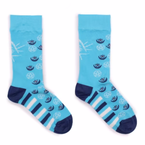 Hop Hare Bamboo Socks - 36-40 - Pentagram and Evil Eye